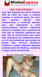 Mobile Screenshot of minhaesposa.net